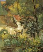 Paul Cezanne, The House of Pere Lacroix in Auvers
